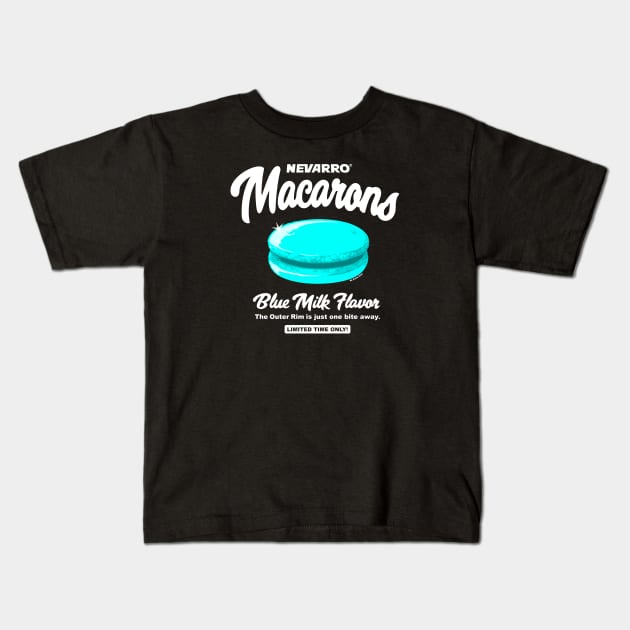 Nevarro Macarons Kids T-Shirt by wloem